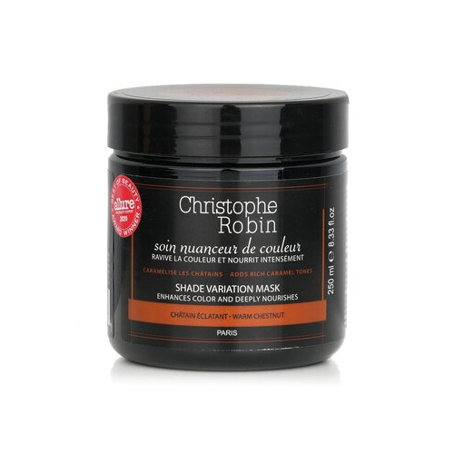 Christophe Robin Shade Variation Маска (Усиливает Цвет и Глубоко Питает) - Warm Chestnut 250ml/8.33oz