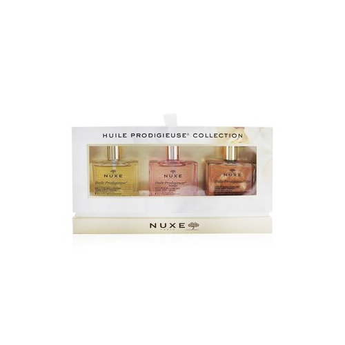Nuxe Huile Prodigieuse Набор: Huile Prodigieuse Сухое Масло 50мл + Huile Prodigieuse Florale Сухое Масло 50мл + Huile Prodigieuse Or Сухое Масло 50мл 3x 50ml/1.6oz