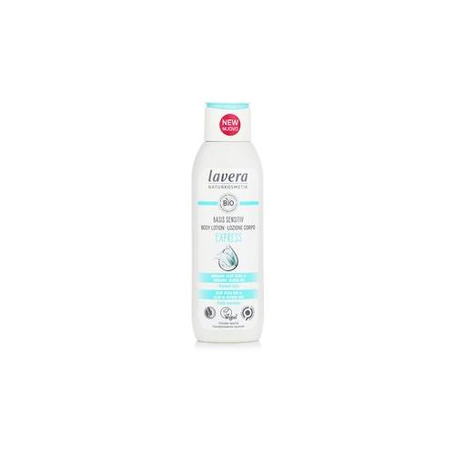 Lavera Basis Sensitiv Express Лосьон для Тела с Органическим Алоэ Вера и Органическим Маслом Жожоба - для Нормальной Кожи 250ml/8.7oz