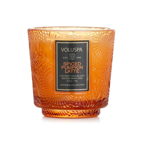 Voluspa Petite Pedestal Свеча - Spiced Pumpkin Latte 72g/2.5oz