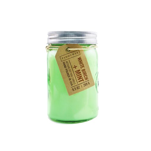 Paddywax Relish Свеча - White Birch + Mint 269g/9.5oz