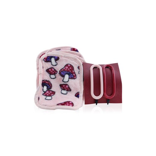 MakeUp Eraser Mushroom Набор (7x Мини Салфетки для Снятия Макияжа + 2x Заколки для Волос + 1x Сумка) -