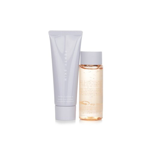 Fenty Beauty by Rihanna FENTY SKIN Ежедневный Набор Дуо: Total Cleans'R Remove-It-All Очищающее Средство 45мл + Fat Water Тоник Сыворотка для Очищения Пор 50мл 2pcs