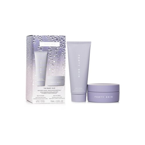 Fenty Beauty by Rihanna FENTY SKIN Набор Дуо для Тела: Buff Ryder Отшелушивающий Скраб для Тела 57г + Butta Drop Нежное Масло-Крем для Тела 75мл 2pcs