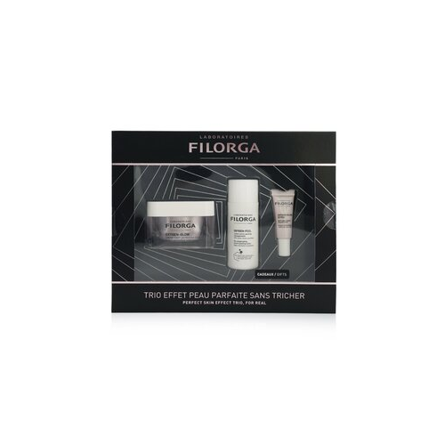 Filorga Perfect Skin Effect Trio, For Real Набор: Oxygen Glow Крем 50мл + Oxygen-Peel Лосьон 50мл + Oxygen-Glow Крем для Век 4мл 3pcs
