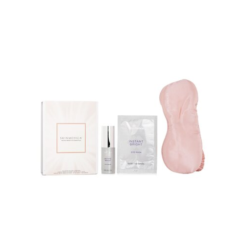 Skin Medica Instant Bright Набор для Глаз: Instant Bright Крем для Век 14.2г + Instant Bright Маска для Глаз 6x2.34г + Ночная Маска 1шт 3pc