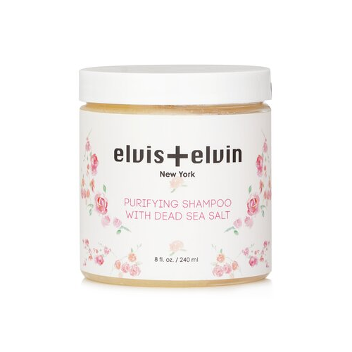 Elvis + Elvin Очищающий Шампунь с Солью Мертвого Моря 240ml/8oz