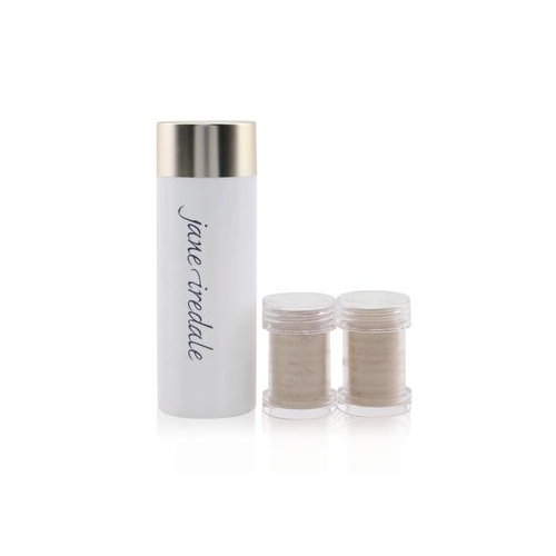 Jane Iredale Amazing Base Рассыпчатая Минеральная Пудра SPF 20 Заполняемая Кисть (1x Кисть, 2x Запасной Блок) - Natural 2x2.5g/0.09oz