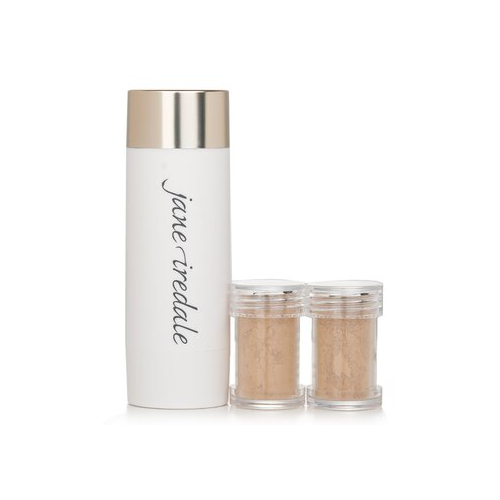 Jane Iredale Amazing Base Рассыпчатая Минеральная Пудра SPF 20 Заполняемая Кисть (1x Кисть, 2x Запасной Блок) - Golden Glow 2x2.5g/0.09oz