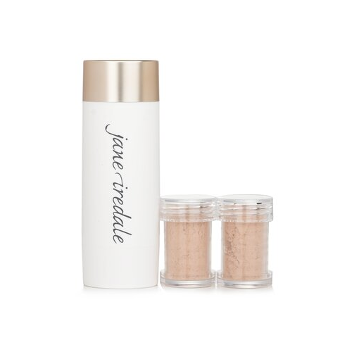 Jane Iredale Amazing Base Рассыпчатая Минеральная Пудра SPF 20 Заполняемая Кисть (1x Кисть, 2x Запасной Блок) - Radiant 2x2.5g/0.09oz