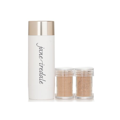 Jane Iredale Amazing Base Рассыпчатая Минеральная Пудра SPF 20 Заполняемая Кисть (1x Кисть, 2x Запасной Блок) - Latte 2x2.5g/0.09oz