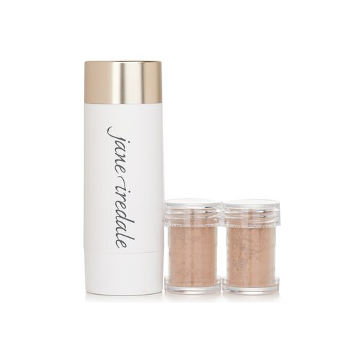 Jane Iredale Amazing Base Рассыпчатая Минеральная Пудра SPF 20 Заполняемая Кисть (1x Кисть, 2x Запасной Блок) - Riviera 2x2.5g/0.09oz