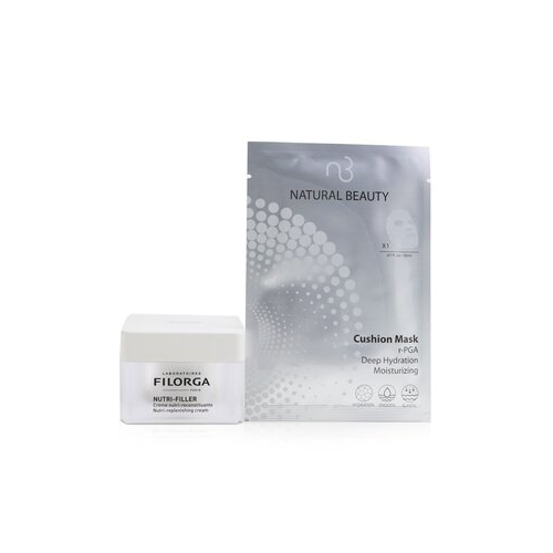 Filorga Nutri-Filler Питательный Восстанавливающий Крем 50мл (Подарок: Natural Beauty r-PGA Deep Hydration Увлажняющая Маска 6x 20мл) 50ml+6x20ml
