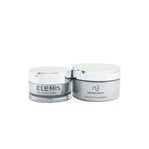 Elemis Pro-Collagen Кислородный Ночной Крем 50мл (Подарок: Natural Beauty Ароматический Очищающий Бальзам 125г) 2pcs