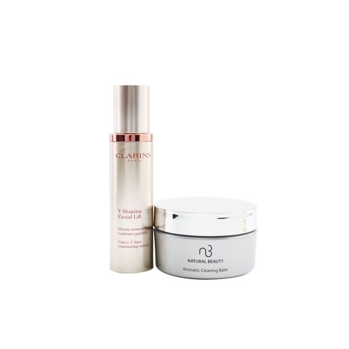 Clarins V Shaping Лифтинг для Лица 50мл (Подарок: Natural Beauty Ароматический Очищающий Бальзам 125г) 2pcs