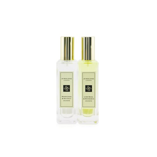 Jo Malone Одеколон Дуо: Lime Basil & Mandarin + Wood Sage & Sea Salt 2x30ml/1oz