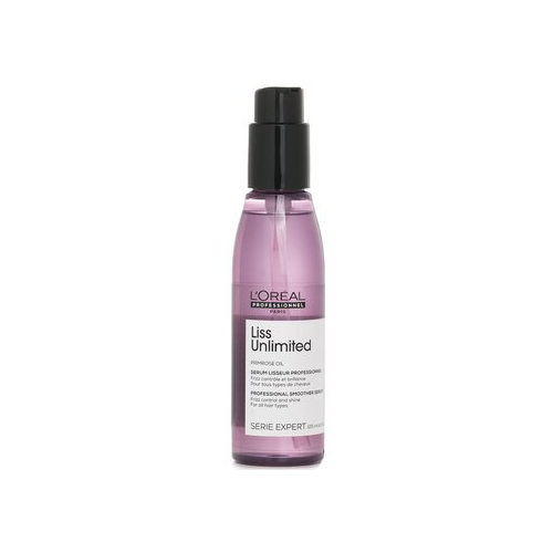 L'Oreal Professionnel Serie Expert - Liss Unlimited Primrose Oil Frizz Control & Shine Smoother Serum (All Hair Type) 125ml/4.2oz
