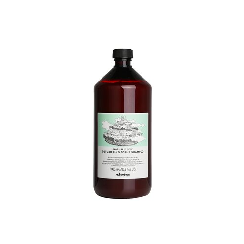 Davines Natural Tech Detoxifying Scrub Shampoo - For Atonic Scalp (Bottle Slightly Dented) 1000ml/33.8oz
