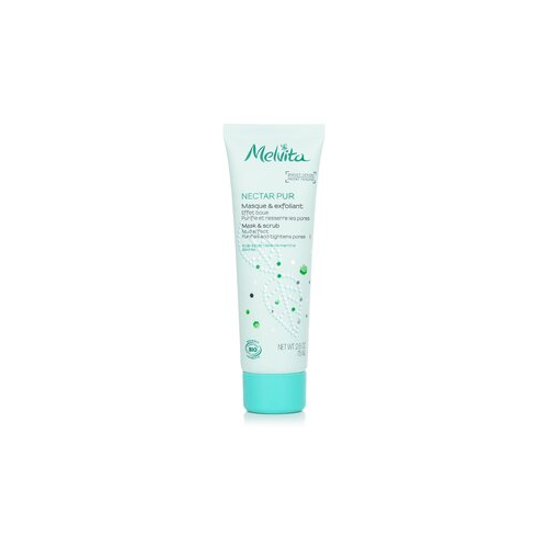 Melvita Nectar Pur Mask & Scrub - Mud Effect 75ml/2.8oz