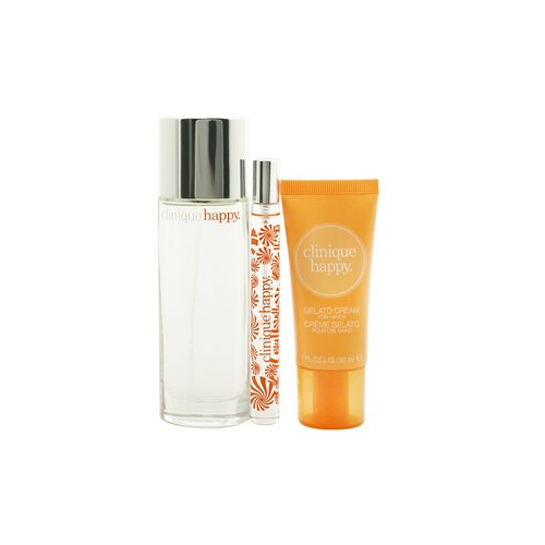 Clinique Wear It & Be Happy Набор: Духи Спрей 50мл/1.7унц + Gelato Крем для Рук 30мл/1унц + Духи Спрей 10мл/0.34унц 3pcs