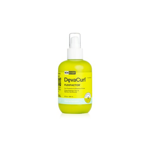 DevaCurl FlexFactor (Curl Protection & Retention Primer - For All Waves, Curls, and Coils) 236ml/8oz