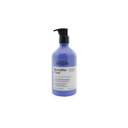 L'Oreal Professionnel Serie Expert - Blondifier Cool Neutralizing Shampoo (For Highlighted/ Blonde Hair) 500ml/16.9oz