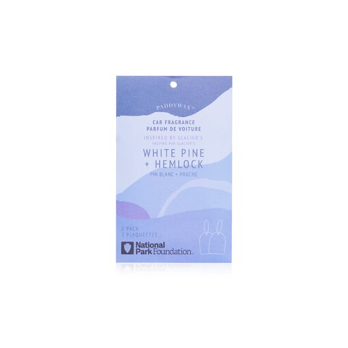 Paddywax Parks Car Fragrance - Glacier 2packs