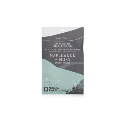 Paddywax Parks Car Fragrance - Great Smoky Mountains 2packs