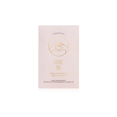 Paddywax Impressions Car Fragrance - Love Ya 2packs