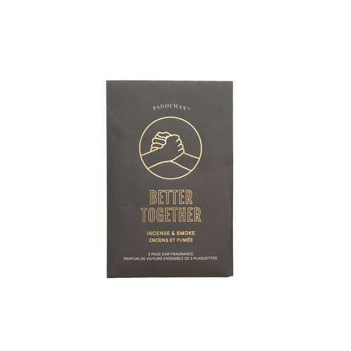 Paddywax Impressions Car Fragrance - Better Together 2packs