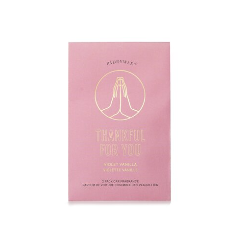 Paddywax Impressions Car Fragrance - Thankful For You 2packs