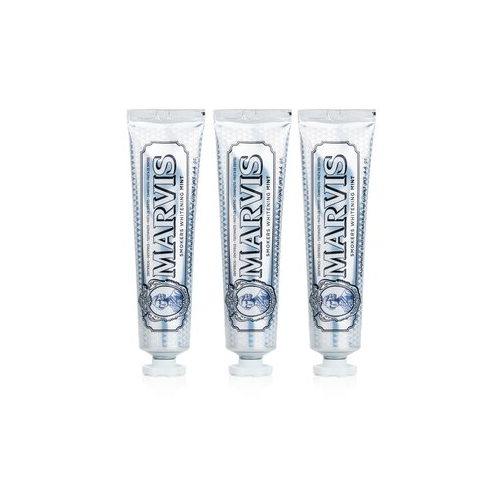 Marvis Trio Set: 3x Smokers Whitening Mint Toothpaste 3x85ml/4.2oz