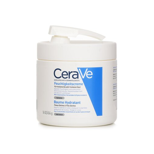 CeraVe Moisturising Cream For Dry to Very Dry Skin (With Pump) 454g/16oz