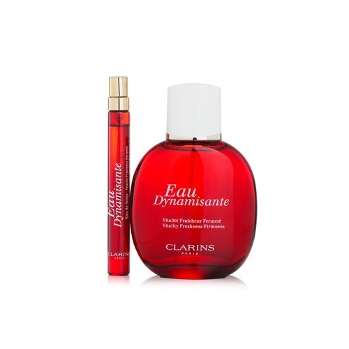 Clarins Eau Dynamisante Invigorating Collection 2pcs+1pouch