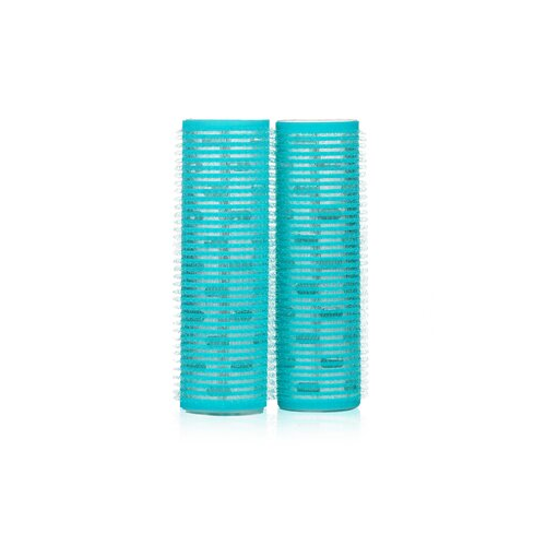 Lucky Trendy Velcro Aluminum Roller, 30mm, Blue 2pcs