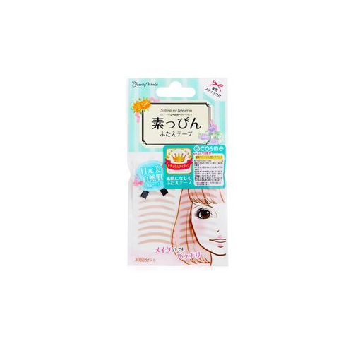 Beauty World Double Eyelid Tape (Natural Color) 30pairs