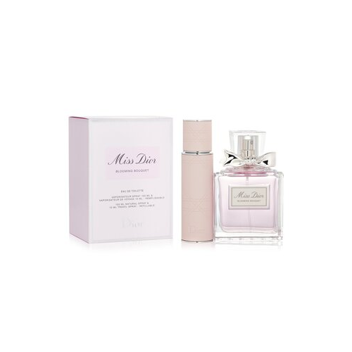 Christian Dior Miss Dior Blooming Bouquet Gift Set (100ml EDT + 10ml EDT Refillable Travel Set) 2ps