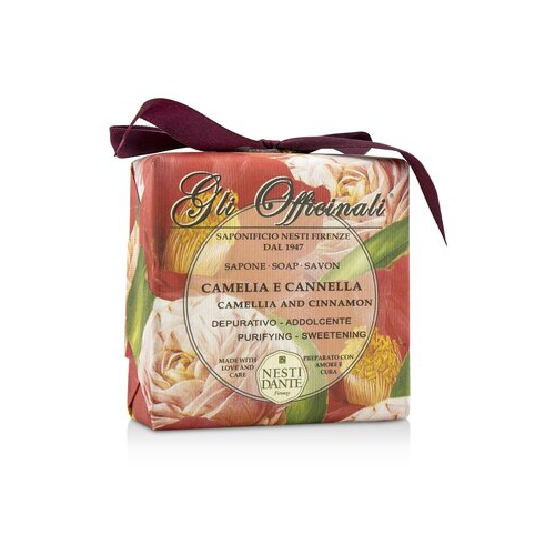 Nesti Dante Gli Officinali Мыло - Camellia & Cinnamon - Очищающее и Смягчающее 200g/7oz