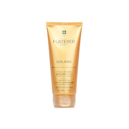 Rene Furterer Solaire Питательный Гель для Душа с Воском Жожоба (для Тела и Волос) 200ml/6.76oz