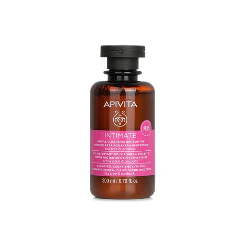 Apivita Intimate Нежный Очищающий Гель с Чайным Деревом и Прополисом для Интимного Ухода для Экстра Защиты 200ml/6.76oz