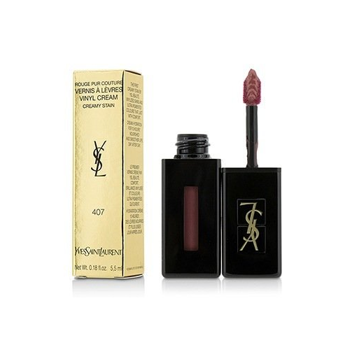 Yves Saint Laurent Rouge Pur Couture Vernis A Levres Vinyl Cream Кремовый Пигмент для Губ - # 407 Carmin Session 5.5ml/0.18oz