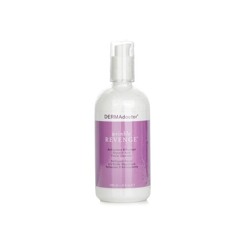 DERMAdoctor Wrinkle Revenge Очищающее Средство для Лица с Антиоксидантами и Гликолевой Кислотой 180ml/6oz