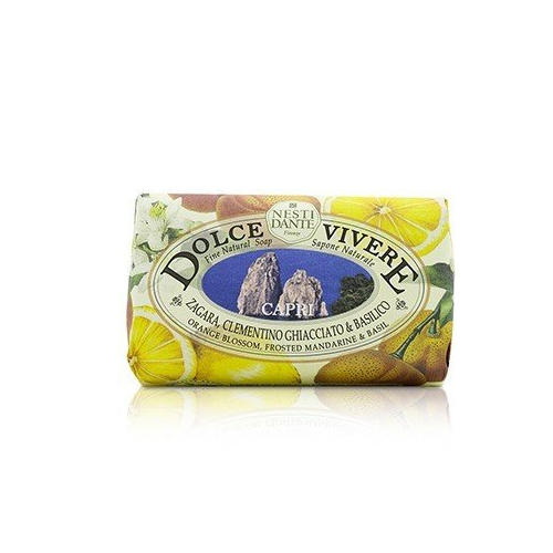 Nesti Dante Dolce Vivere Fine Натуральное Мыло - Capri - Флердоранж, Мандарин и Базилик 250g/8.8oz