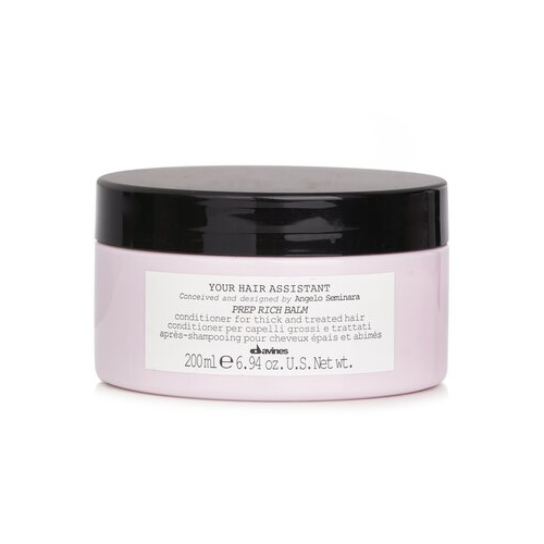 Davines Your Hair Assistant Насыщенный Бальзам Кондиционер (для Густых и Поврежденных Волос) 200ml/6.94oz