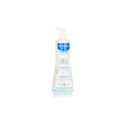 Mustela Нежный Очищающий Гель - для Волос и Тела 750ml/25.35oz