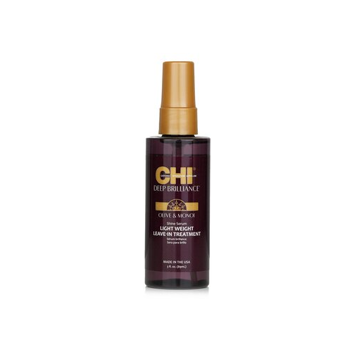 CHI Deep Brilliance Olive & Monoi Невесомая Несмываемая Сыворотка для Блеска Волос 89ml/3oz