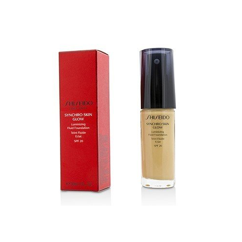 Shiseido Synchro Skin Glow Сияющая Основа Флюид SPF 20 - # Golden 3 30ml/1oz