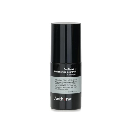 Anthony Logistics For Men Масло Кондиционер для Бороды и до Бритья - для Всех Типов Кожи 59ml/2oz
