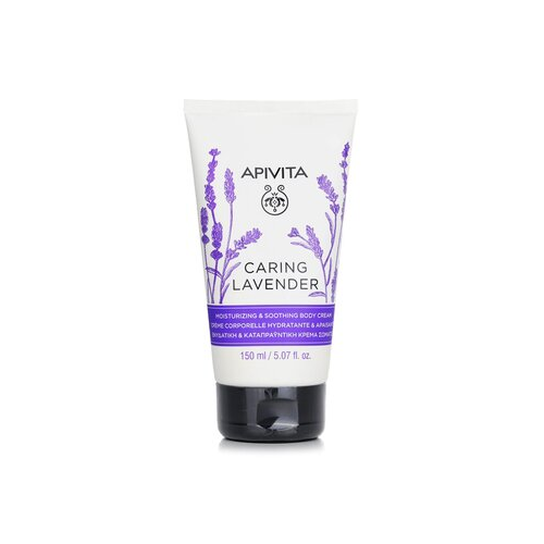 Apivita Caring Lavender Увлажняющий и Успокаивающий Крем для Тела 150ml/4.74oz