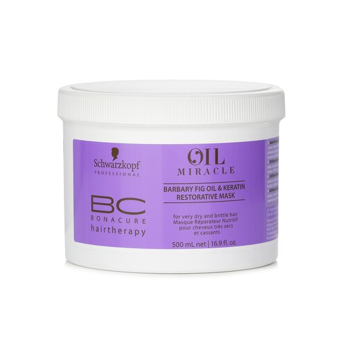 Schwarzkopf BC Bonacure Oil Miracle Barbary Fig Oil & Keratin Восстанавливающая Маска (Для Очень Сухих и Ломких Волос) 500ml/16.9oz